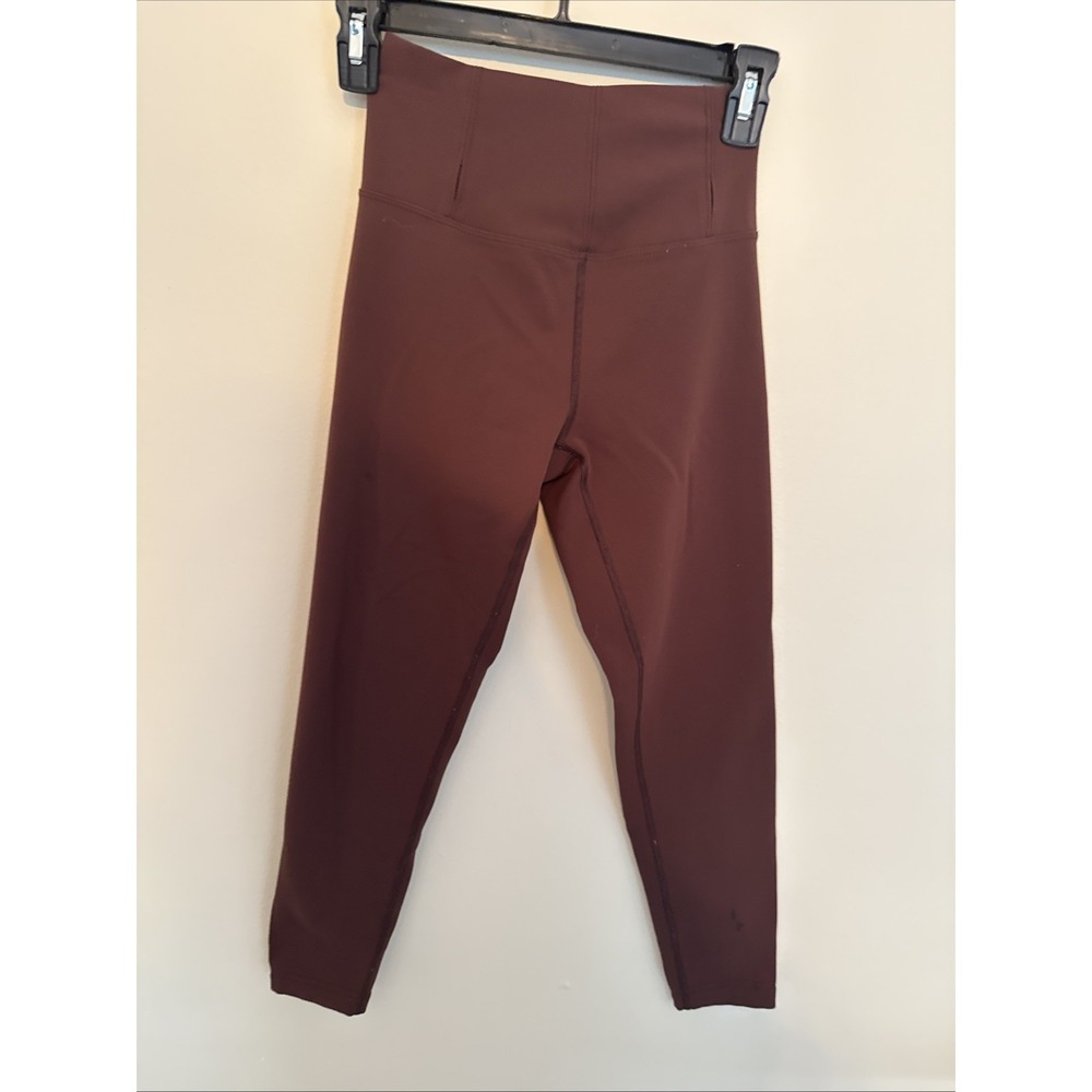 Offline‎ by Aerie Goals 7/8 Legging Hi-Rise Brown  EUC Women's Size S